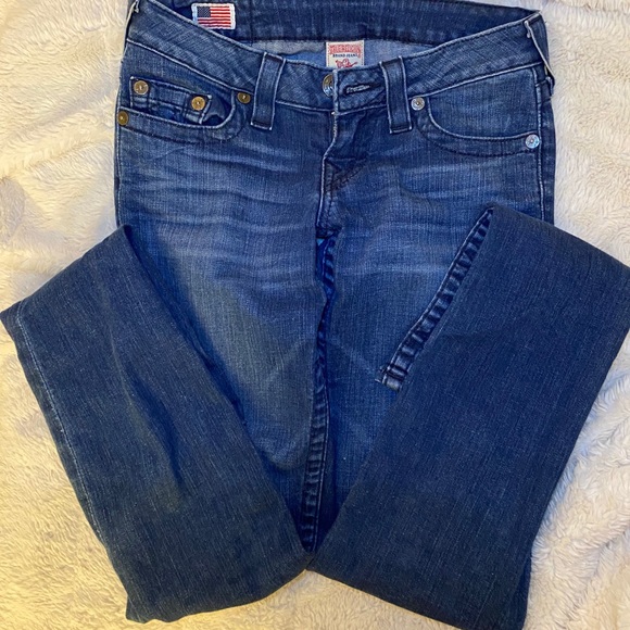 Womens True Religion low rise straight cut sz 25 - Picture 1 of 8